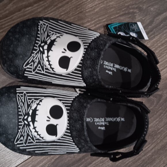 Disney Other - Halloween 🎃 / Tim Burton's Nightmare Before Christmas pumpkin crocs